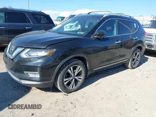 2017 Nissan Rogue SL with VIN 5N1AT2MVXHC859907, listed as a IAAI auction lot 41672011 with 108,949 mi miles. Bid and sale history available at carsss.com. Image 17.