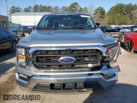 2023 Ford F-150 XL with VIN 1FTEW1C84PKD44022, listed as a Copart auction lot 48854095 with 56,526 mi miles and Clean title. Bid and sale history available at DreamBid. Image 5.