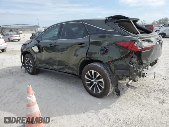 2021 Lexus RX 350 with VIN 2T2AZMAA2MC210874, listed as a Copart auction lot 43261545 with Not provided miles and Non repairable. Bid and sale history available at DreamBid. Image 2.