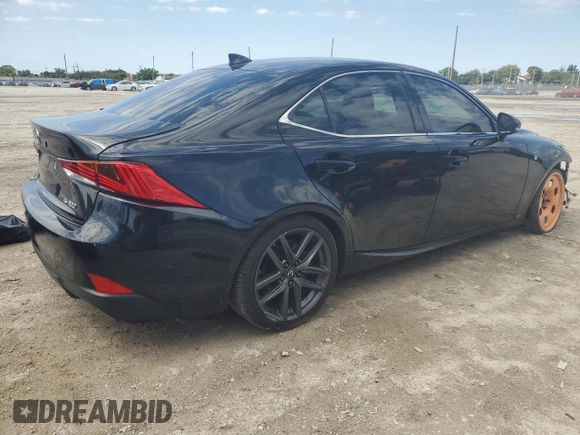 2019 Lexus IS with VIN JTHBA1D28K5099730, listed as a Copart auction lot 49383875 with 63,777 mi miles and Salvage Title. Bid and sale history available at carsss.com. Image 3.