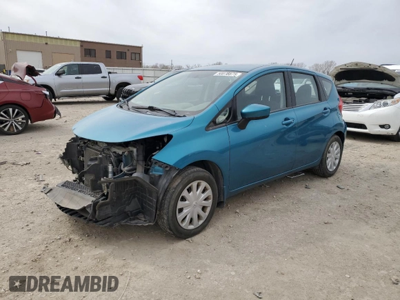 2015 Nissan Note SV with VIN 3N1CE2CP5FL397948, listed as a Copart auction lot 50078875 with 70,198 mi miles and Salvage Title. Bid and sale history available at DreamBid. Image 1.