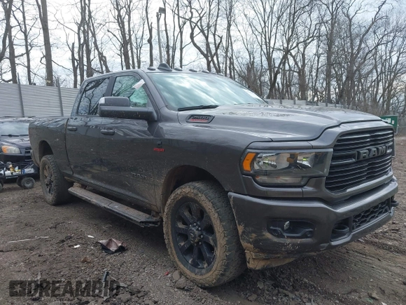 2020 Ram 2500 Big Horn with VIN 3C6UR5DL1LG261444, listed as a IAAI auction lot 41903347 with 56,693 mi miles. Bid and sale history available at carsss.com. Image 1.