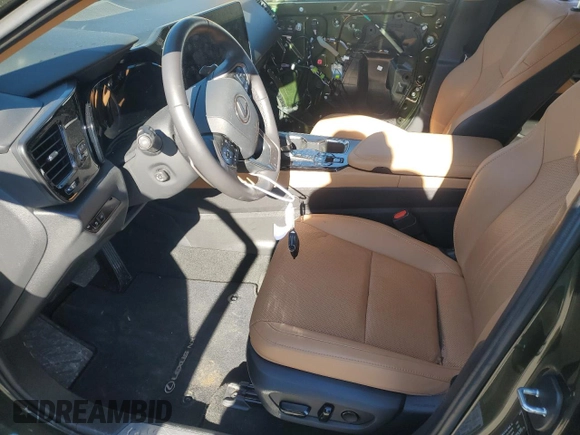 2023 Lexus NX with VIN 2T2GGCEZ3PC027787, listed as a Copart auction lot 43335365 with 16,861 mi miles and Salvage Title. Bid and sale history available at carsss.com. Image 7.