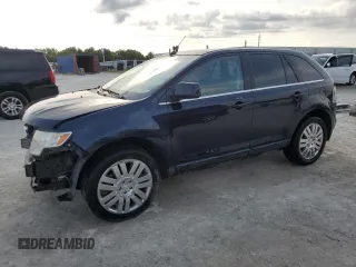 2010 Ford Edge Limited with VIN 2FMDK3KC4ABA45569, listed as a Copart auction lot 49705195 with 92,917 mi miles and Salvage Title. Bid and sale history available at carsss.com. Image 1.