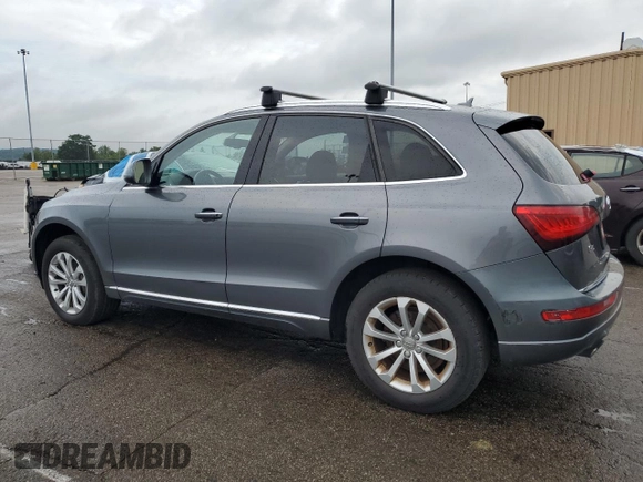 2016 Audi Q5 Premium Plus with VIN WA1L2AFP8GA009111, listed as a Copart auction lot 61988065 with 274,415 mi miles and Clean title. Bid and sale history available at DreamBid. Image 2.