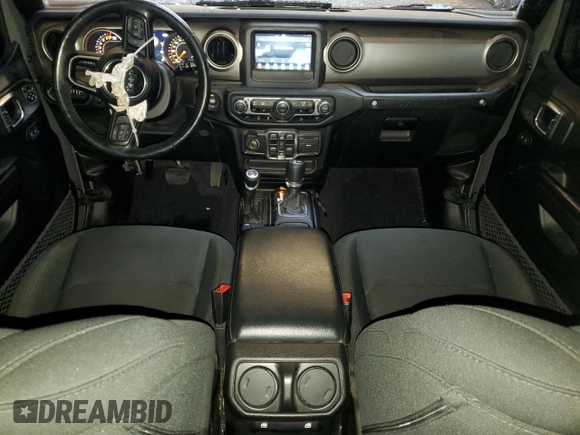 2020 Jeep Wrangler Unlimited Willys с VIN 1C4HJXDG0LW343859, выставлен на аукционе Copart как лот 47688805 с пробегом 73 264 миль миль и Списание • Salvage title. История ставок и продаж доступна на DreamBid. Изображение 8.