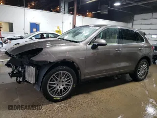 2016 Porsche Cayenne Diesel with VIN WP1AF2A28GKA42475, listed as a Copart auction lot 48934635 with 201,392 mi miles and Salvage title. Bid and sale history available at DreamBid. Image 1.