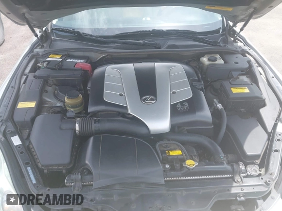 2005 Lexus SC 430 с VIN JTHFN48Y350067436, выставлен на аукционе IAAI как лот 42489208 с пробегом 165 431 миль миль и . История ставок и продаж доступна на DreamBid. Изображение 10.
