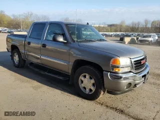 2006 GMC Sierra 1500 SLT with VIN 2GTEK13Z761277452, listed as a Copart auction lot 53755255 with 194,655 mi miles and Clean Title. Bid and sale history available at carsss.com. Image 4.