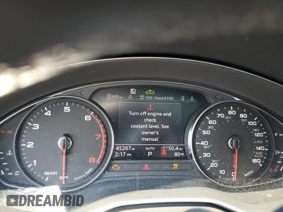 2021 Audi Q5 Premium with VIN WA1AAAFY6M2034114, listed as a Copart auction lot 59096955 with 45,267 mi miles and Clean title. Bid and sale history available at DreamBid. Image 9.