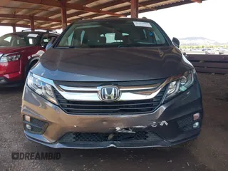 2019 Honda Odyssey EX z VIN 5FNRL6H55KB029225, wystawiony jako IAAI lot #42414004 z przebiegiem 71 265 mil mil oraz . Historia ofert i sprzedaży dostępna na DreamBid. Obrazek 6.