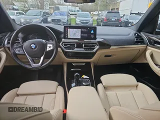 2022 BMW X3 xDrive30i with VIN 5UX53DP09N9N32178, listed as a Copart auction lot 54096015 with 15,970 mi miles and Clean Title. Bid and sale history available at DreamBid. Image 9.