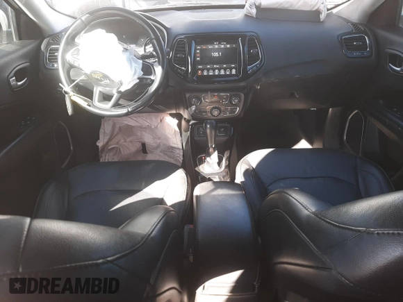 2021 Jeep Compass Limited with VIN 3C4NJCCB5MT545637, listed as a Copart auction lot 43044455 with 108,378 mi miles and Salvage title. Bid and sale history available at DreamBid. Image 8.