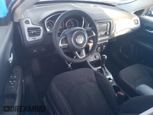 2017 Jeep Compass Sport with VIN 3C4NJCAB2HT690739, listed as a Copart auction lot 85103254 with 120,510 mi miles and Salvage Title. Bid and sale history available at carsss.com. Image 8.