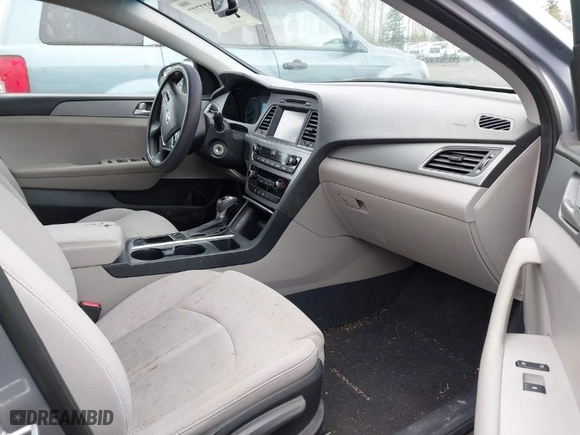 2017 Hyundai Sonata 2.4L with VIN 5NPE24AFXHH564988, listed as a IAAI auction lot 41927777 with 100,758 mi miles. Bid and sale history available at carsss.com. Image 5.