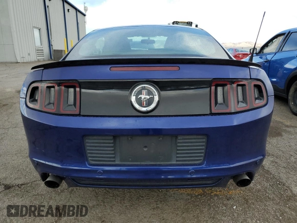 2014 Ford Mustang V6 with VIN 1ZVBP8AM1E5285089, listed as a Copart auction lot 48052615 with Not Provided miles and Salvage Title. Bid and sale history available at carsss.com. Image 6.