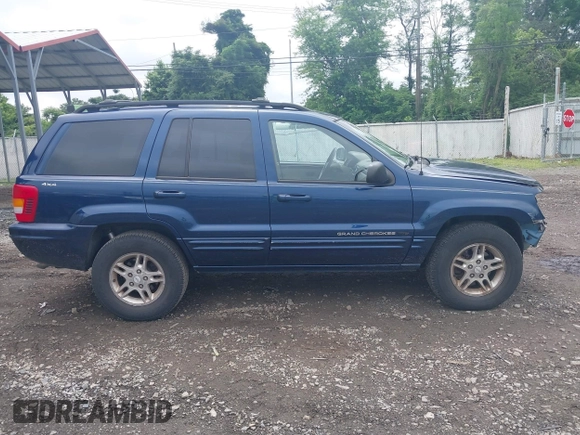 2000 Jeep Grand Cherokee Limited with VIN 1J4GW58S9YC347699, listed as a IAAI auction lot 42545373 with 118,566 mi miles and . Bid and sale history available at DreamBid. Image 14.