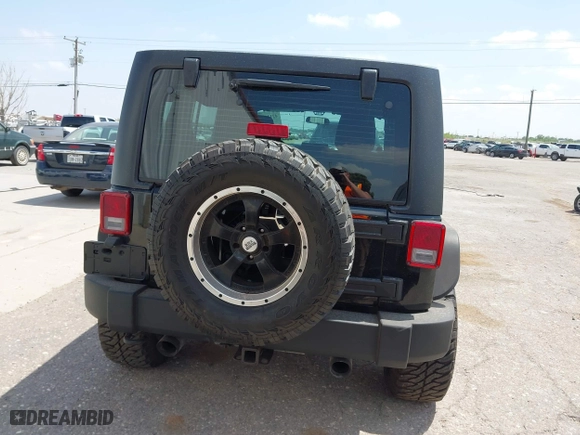 2013 Jeep Wrangler Unlimited Sport with VIN 1C4BJWDG9DL569109, listed as a IAAI auction lot 42115703 with 120,803 mi miles. Bid and sale history available at carsss.com. Image 16.