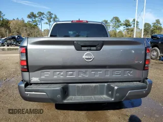 2023 Nissan Frontier Pro-X with VIN 1N6ED1EJ2PN606489, listed as a Copart auction lot 89196555 with 12,979 mi miles and Salvage title. Bid and sale history available at DreamBid. Image 6.