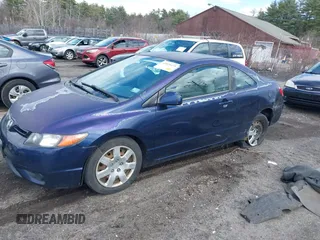 2007 Honda Civic Cpe LX with VIN 2HGFG12627H502786, listed as a IAAI auction lot 41875135 with 137,039 mi miles. Bid and sale history available at carsss.com. Image 14.