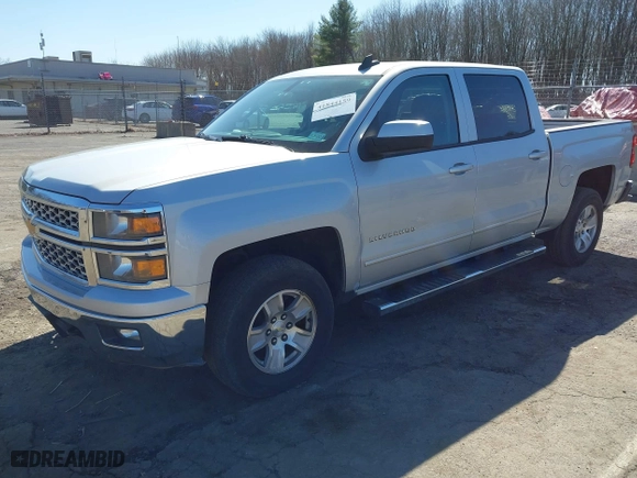 2015 Chevrolet Silverado 1500 LT with VIN 3GCUKREC4FG445820, listed as a IAAI auction lot 41844159 with 141,530 mi miles. Bid and sale history available at carsss.com. Image 18.