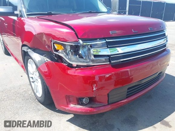 2014 Ford Flex SEL z VIN 2FMGK5C83EBD18039, wystawiony jako IAAI lot #42256317 z przebiegiem 104 941 mil mil oraz . Historia ofert i sprzedaży dostępna na DreamBid. Obrazek 6.