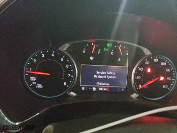 2022 Chevrolet Equinox RS with VIN 3GNAXWEV9NS100970, listed as a Copart auction lot 88779195 with 18,754 mi miles and Salvage Title. Bid and sale history available at carsss.com. Image 9.