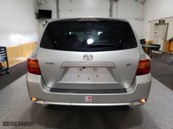 2008 Toyota Highlander with VIN JTEES41AX82069997, listed as a Copart auction lot 51101745 with 170,919 mi miles and Clean Title. Bid and sale history available at carsss.com. Image 6.