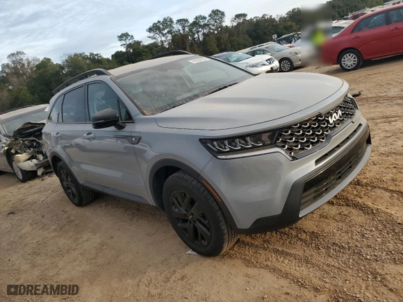 2022 Kia Sorento X-Line S with VIN 5XYRLDLC0NG117607, listed as a Copart auction lot 81954704 with 42,401 mi miles and Salvage Title. Bid and sale history available at carsss.com. Image 4.