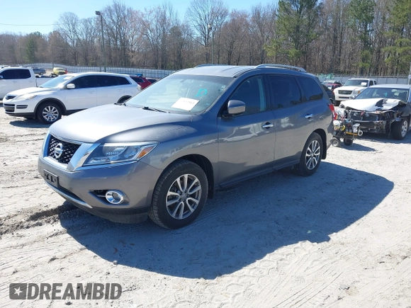 2015 Nissan Pathfinder Platinum with VIN 5N1AR2MM5FC684212, listed as a IAAI auction lot 41832912 with 157,465 mi miles and . Bid and sale history available at DreamBid. Image 17.
