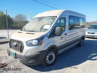 2022 Ford Transit Passenger Wagon XL with VIN 1FBAX2C85NKA36473, listed as a IAAI auction lot 40583736 with 1 mi miles. Bid and sale history available at carsss.com. Image 16.