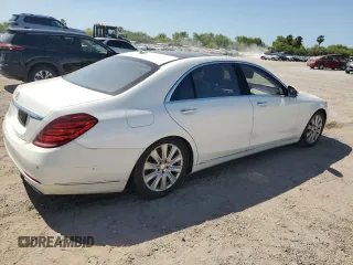 2015 Mercedes-Benz S 550 with VIN WDDUG8CB1FA201892, listed as a Copart auction lot 51426765 with 65,959 mi miles and Salvage Title. Bid and sale history available at DreamBid. Image 3.