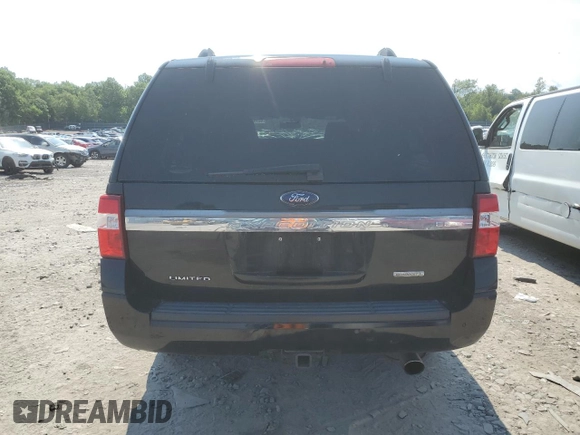 2017 Ford Expedition EL Limited with VIN 1FMJK2ATXHEA40664, listed as a Copart auction lot 62768524 with 143,865 mi miles and Salvage Title. Bid and sale history available at carsss.com. Image 6.