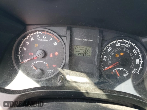 2017 Toyota Tacoma SR z VIN 5TFAX5GN9HX096597, wystawiony jako Copart lot #53504915 z przebiegiem 144 835 mil mil oraz Szkoda całkowita • Salvage title. Historia ofert i sprzedaży dostępna na DreamBid. Obrazek 9.