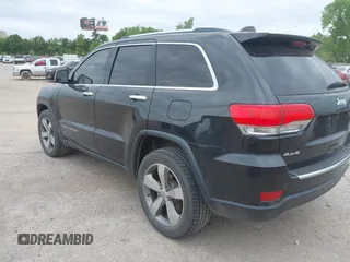 2016 Jeep Grand Cherokee Limited z VIN 1C4RJFBGXGC416941, wystawiony jako IAAI lot #42100653 z przebiegiem 152 559 mil mil oraz . Historia ofert i sprzedaży dostępna na DreamBid. Obrazek 3.