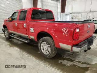 2015 Ford Super Duty F-250 SRW Lariat with VIN 1FT7W2B64FED07743, listed as a Copart auction lot 53460125 with 72,800 mi miles and Salvage Title. Bid and sale history available at carsss.com. Image 2.