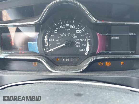2013 Lincoln MKS with VIN 1LNHL9DK6DG600685, listed as a IAAI auction lot 42171998 with 165,933 mi miles and . Bid and sale history available at DreamBid. Image 7.