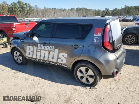 2016 Kia Soul with VIN KNDJN2A22G7362074, listed as a Copart auction lot 87255764 with 80,909 mi miles and Salvage Title. Bid and sale history available at carsss.com. Image 2.