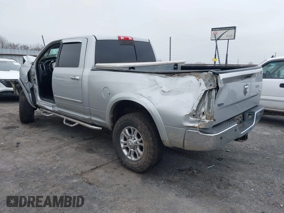 2014 Ram 2500 Laramie with VIN 3C6UR5FL9EG200150, listed as a IAAI auction lot 41445405 with Not Provided miles. Bid and sale history available at carsss.com. Image 3.
