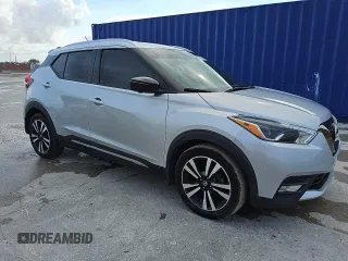 2020 Nissan Kicks SR z VIN 3N1CP5DV7LL532884, wystawiony jako Copart lot #58749755 z przebiegiem 78 846 mil mil oraz Czysty tytuł • Clean title. Historia ofert i sprzedaży dostępna na DreamBid. Obrazek 4.