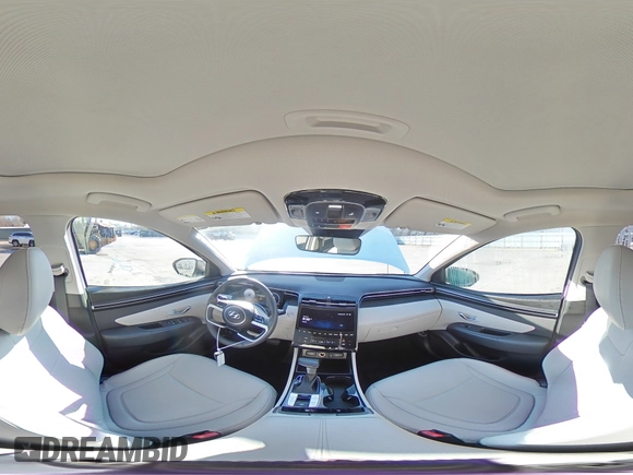 2024 Hyundai Tucson SEL with VIN 5NMJF3DE8RH369857, listed as a Copart auction lot 48355605 with 6,364 mi miles and Salvage Title. Bid and sale history available at carsss.com. Image 16.