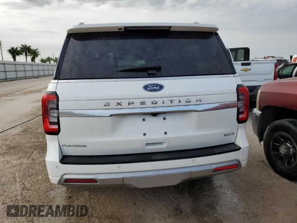 2024 Ford Expedition Max Platinum with VIN 1FMJK1M81REA23223, listed as a Copart auction lot 74358344 with Not provided miles and Non repairable. Bid and sale history available at DreamBid. Image 6.
