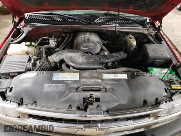 2001 Chevrolet Suburban LS with VIN 1GNFK16T71J252634, listed as a Copart auction lot 45773005 with 266,570 mi miles and Clean Title. Bid and sale history available at carsss.com. Image 12.