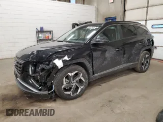 2023 Hyundai Tucson SEL with VIN 5NMJF3AE3PH282739, listed as a Copart auction lot 48512605 with 20,869 mi miles and Salvage Title. Bid and sale history available at carsss.com. Image 1.
