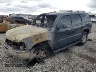 2004 Chevrolet Tahoe LS z VIN 1GNEC13Z04J316678, wystawiony jako Copart lot #56201785 z przebiegiem Nie podano mil oraz Szkoda całkowita • Salvage title. Historia ofert i sprzedaży dostępna na DreamBid. Obrazek 1.