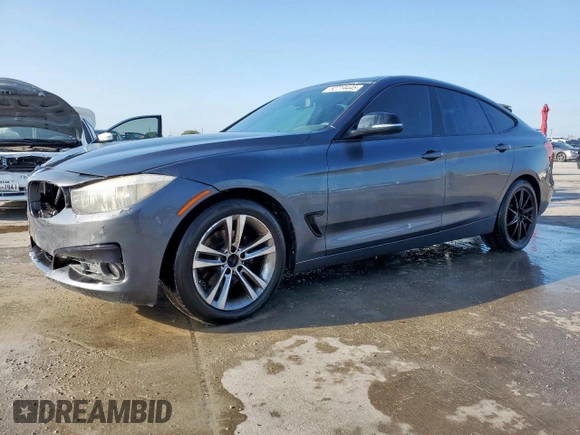 2015 BMW 3 Series 328i Gran Turismo xDrive z VIN WBA3X5C56FD560634, wystawiony jako Copart lot #52714445 z przebiegiem 156 903 mil mil oraz Czysty tytuł • Clean title. Historia ofert i sprzedaży dostępna na DreamBid. Obrazek 1.