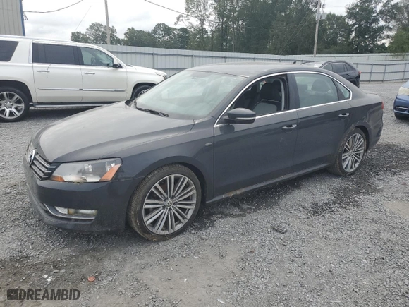 2015 Volkswagen Passat 1.8T Sport with VIN 1VWBT7A32FC052106, listed as a Copart auction lot 73689334 with 59,167 mi miles and Non Repairable. Bid and sale history available at carsss.com. Image 1.