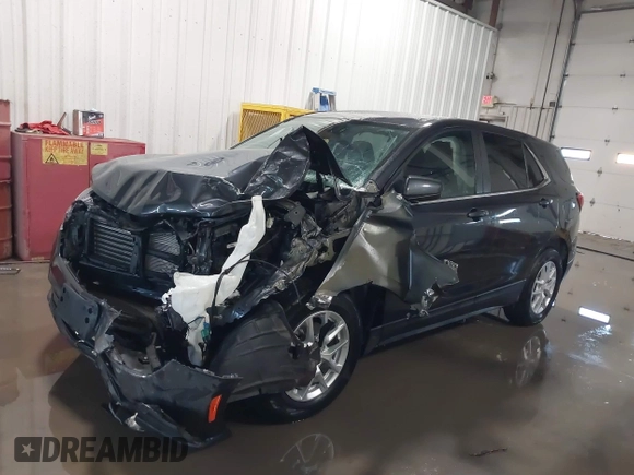 2022 Chevrolet Equinox LT z VIN 2GNAXKEV8N6109022, wystawiony jako IAAI lot #41614275 z przebiegiem 58 428 mil mil oraz . Historia ofert i sprzedaży dostępna na DreamBid. Obrazek 14.