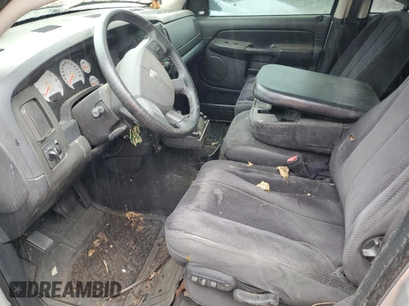 2004 Dodge 1500 SLT with VIN 1D7HA18D64S632790, listed as a Copart auction lot 55580905 with Not Provided miles and Salvage Title. Bid and sale history available at DreamBid. Image 7.