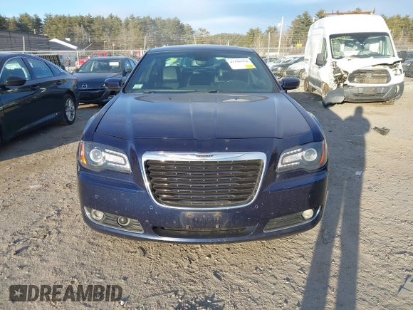 2014 Chrysler 300 with VIN 2C3CCAGGXEH183881, listed as a IAAI auction lot 41186958 with 110,796 mi miles. Bid and sale history available at carsss.com. Image 12.